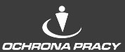 Ochrona Pracy logo white